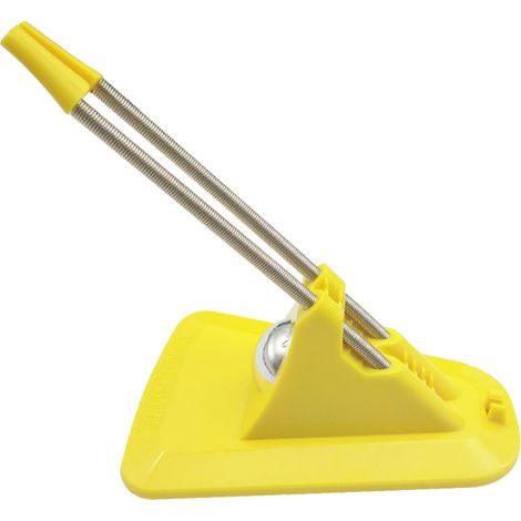 Support de câble élastique en forme de souris jaune (1/4)