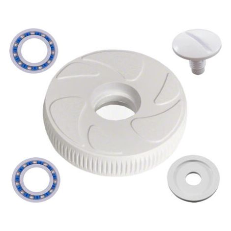 Petite Roue Adaptable pour Polaris 280 180 C16 Robot de Piscine + 2 roulements à Billes, vis et rondelle (1/4)