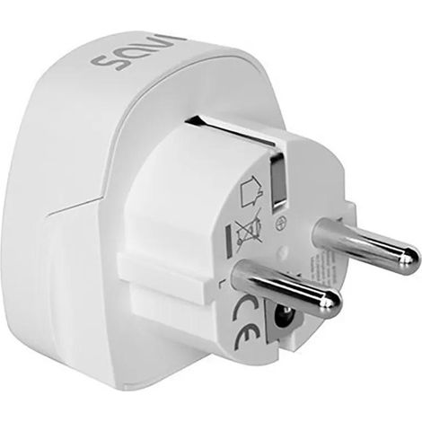Adaptateur de voyage Savio AP-02 3250 W compact léger (1/3)