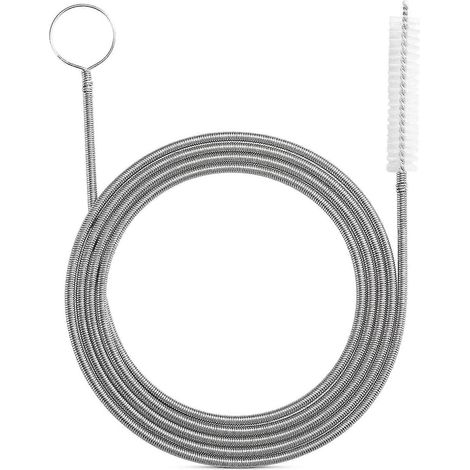 Brosse de nettoyage flexible pour tuyau d'alimentation 1,6 m (1/5)