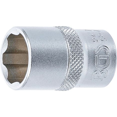 Bgs technic Stecknuss Chrom 17 mm 12 Zoll (1/4)