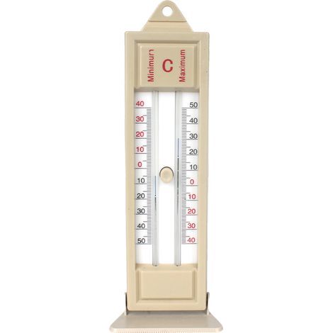 Thermometre Min Max - Affichage Numerique Et Echelle Analogique - Etanche Et Antihumidite - Pour Serre Jardin Interieur Extérieur - 1 Unite (1/5)