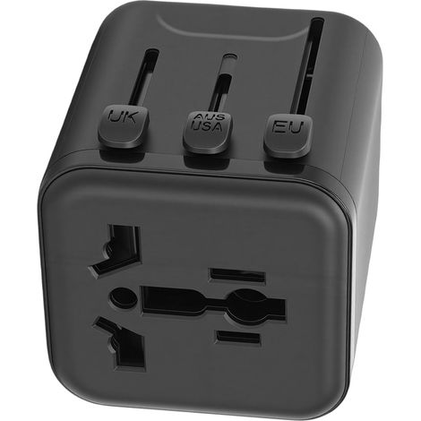 Universal Travel Adapter, Compact Multi-Socket Converter (1/5)
