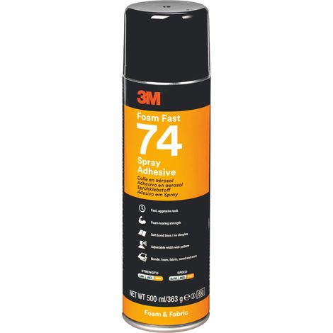 3M Sprühkleber Schaumstoffklebungen, Inhalt: 500 ml