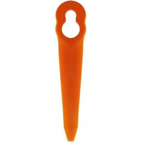 Lot de 100 Lames Compatible pour Coupe Bordure Stihl PolyCut 2-2 PolyCut 3-2, FSA 45 FSA 57 FSE 52, Lames en Plastique pour Coupe Bordure Stihl sans Fil (1/4)