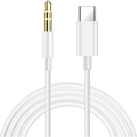 Câble USB C vers 3,5mm Jack,Câble USB C Jack 3.5mm Adaptateur Jack Audio Voiture Auxiliare Câble Stéréo,1M (1/5)