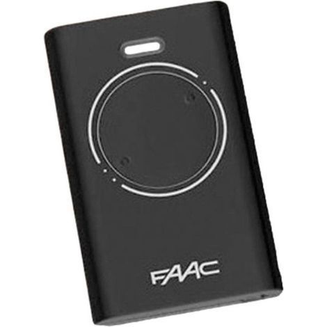 Télécommande - FAAC - XT2 868 SLH LR - 2 Canaux - Noir - Programmation Autoapprentissage