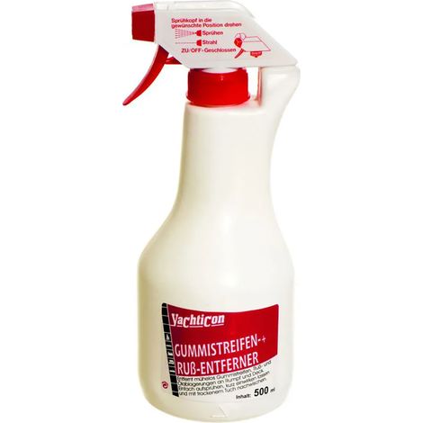 Producto de limpieza yachticon stripe & soot remover 500 ml fácil aplicación