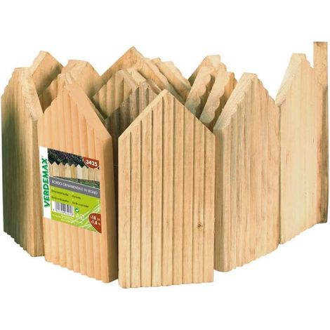 Bordo ornamentale in legno 1,8 x 0,18 h m