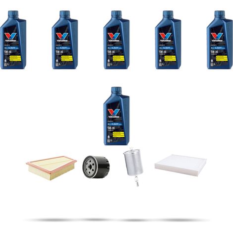 Kit tagliando 4 FILTRI e 6L OLIO compatibile con Renault Scenic I 1.8 16v 85kw Dal 2001 (1/5)