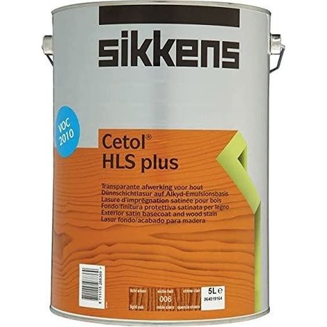 Sikkens 5085899 Cetol HLS Plus Translucent Woodstain Light Oak 5 litre SIKCHLSPLO5 (1/3)
