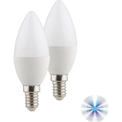 BIPACK LAMPADINA LED C37 E14 6000K 5W 438LM