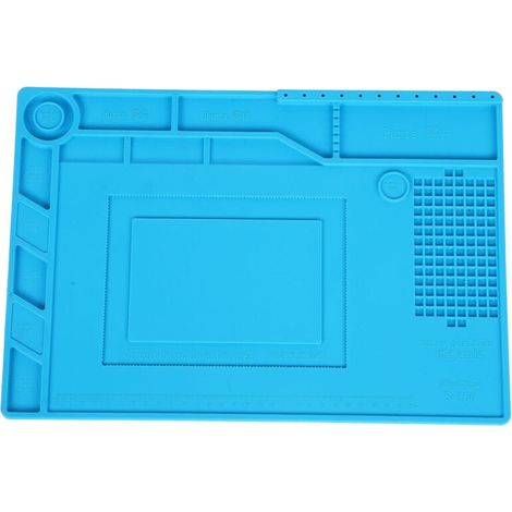 Tapis de Soudure Magnétique en Silicone Résistant à la Chaleur pour Réparation Électronique (1/4)