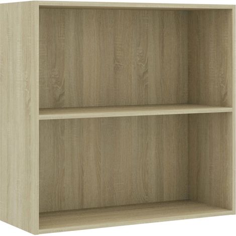 Maison Exclusive - Libreria Rovere Sonoma 80x30x76,5 cm in Legno Multistrato