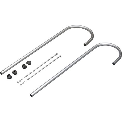 Hailo Ausstiegsholmbügel für Leitern mit 500mm Lichteweite für 40x20mm Holme aus Edelstahl 1.4301
