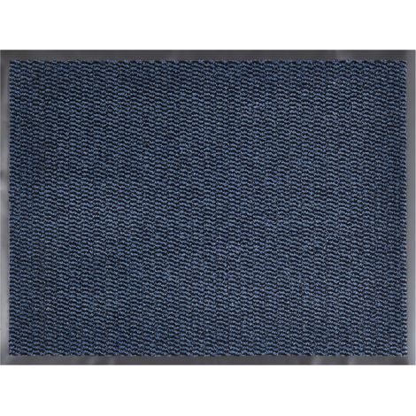 Fußmatte für den Innen- und Außenbereich mit rutschfester Unterseite, Polyamid, Blau, 80 x 120 cm, für Wohnwagen oder Garage (1/5)