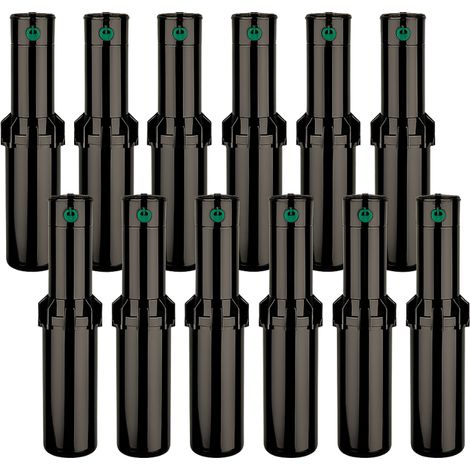 Pack 10 Aspersor de Riego K-Rain RPS75I 3/4''  Alcance 4 a 14,6m  Aspersor de Ángulo Ajustable Profesional  Control de Caudal