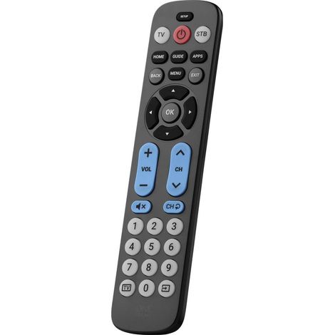 One For All, Telecomando Universale di Ricambio per TV, Nero
