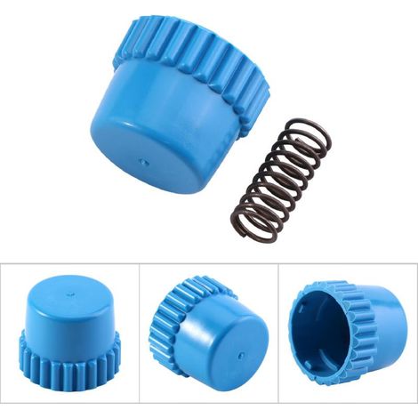 Beyamis Ensemble d'accessoires comprenant un bouton de pression en nylon et un ressort métallique, compatible avec la tête de coupe-bordures Husqvarna n° T25 (1/5)