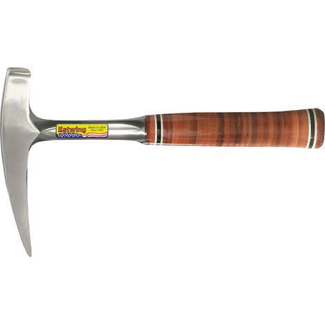 Estwing E30 Pointed Tip Rock Pick with Leather Grip, 22oz/616g