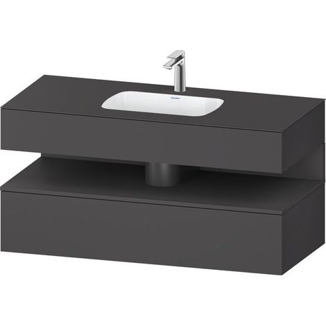 DURAVIT QA4787049490010 QTG EWT KWTU 1200 Blanc Brillant Hgl. Be