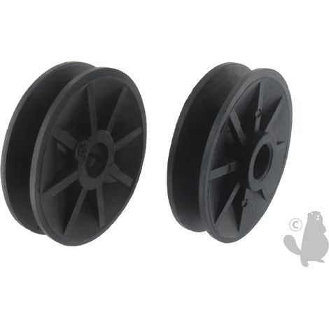 Umlenkrolle für Getriebegehäuse Ariens, GGP, Stiga, Viking. Ø 60 mm. Ersetzt Original 00499701, 22601913/0, 122601913/0, 6350