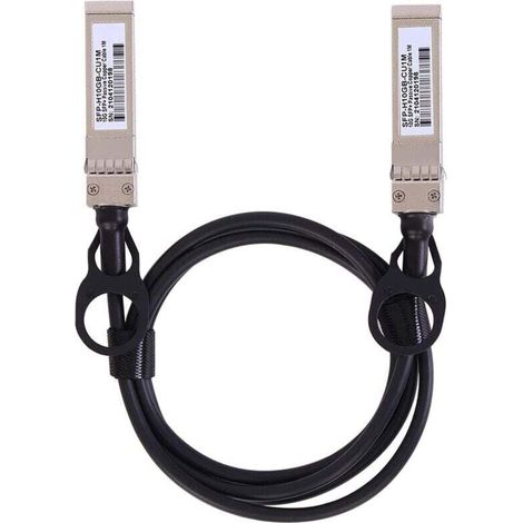 Câble Twinax Cuivre Passif 10G SFP Direct Attach 10GBASE Compatible 1M (1/4)