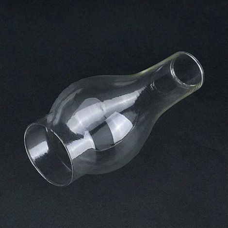 Abat-jour Verre - Haute Température - Pour Lampe À Huile - 5 x 7,3 x 10 x 25 cm - 1 Pièce (1/4)