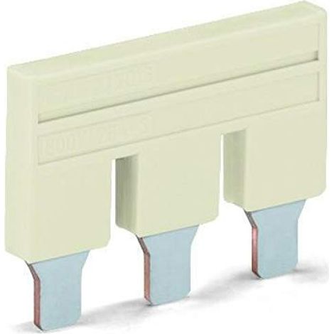 Peigne de pontage 3 raccords, gris clair, isolé 25 pcs
