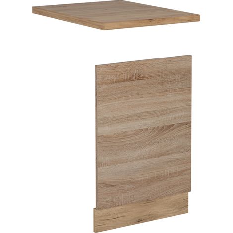 Pannello frontale per lavastoviglie R-Line, Sonoma, 45 cm , PL Rovere, Vicco
