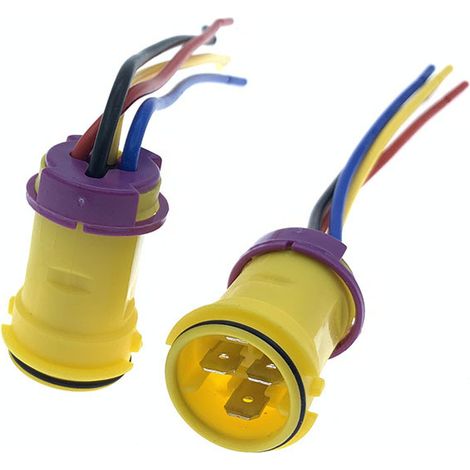 Kompatibel mit Dongfeng Fengguang 580 560 Wassertanklüfter, Stecker für elektrische Lüfter, Kühlventilatoranschluss, Motorstecker (4-polig) (1/4)