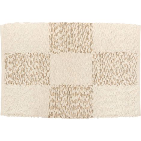Tappeto rettangolare ameya 60x90 cm beige - Atmosphera créateur d'intérieur (1/5)