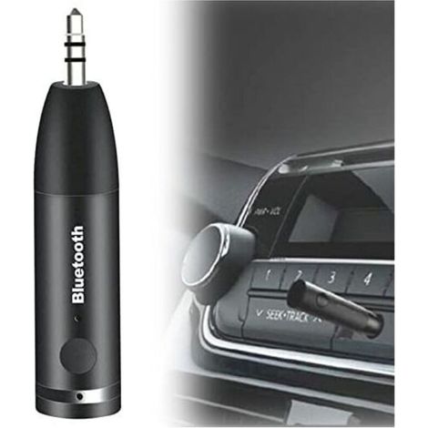 Adaptateur Bluetooth Aux V5.0. récepteur jack 3.5 mm. mains libres. streaming audio. systèmes stéréo domestiques. haut-parleurs. casques audio