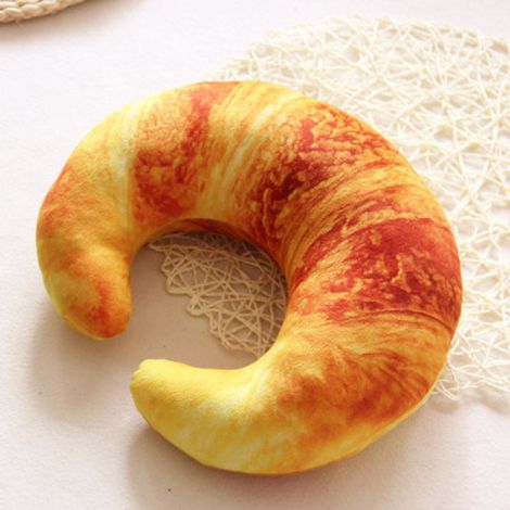 Cuscino da collo creativo a forma di U, morbido e a mezzaluna. (1/5)