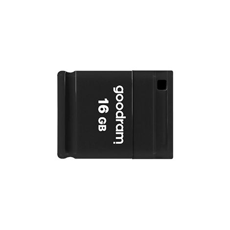 Chiavetta USB Goodram UPI2 piccolo da 16 GB USB 2.0 nera, confezione da 10 pezzi. (1/4)