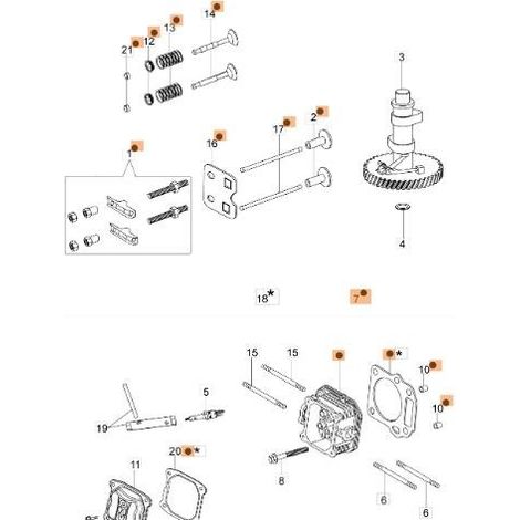 KIT DE CABEZAL EMAK ORIGINAL L66150221