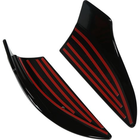 Pare-chocs avant lèvre spoiler de remplacement pour Mercedes-Benz Classe C W206 AMG-Line C43 2021+ Noir brillant (1/5)