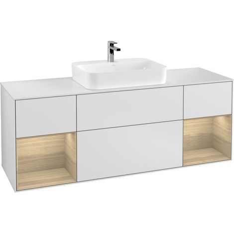 Villeroy & Boch F451PCMT meuble sous-plan Finion F45 (1/2)
