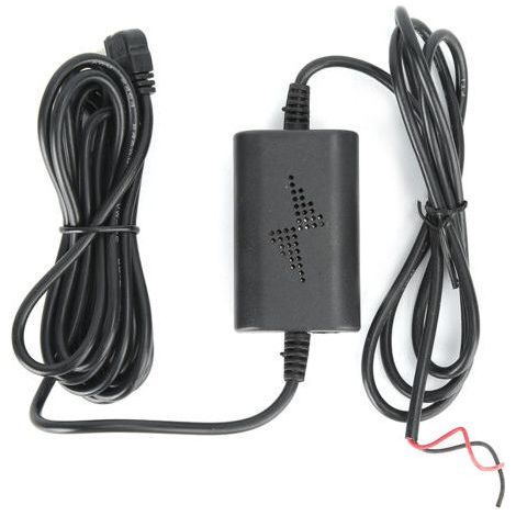 12V/24V auf 5V Festverdrahtungs-Umrüstsatz für Fahrzeuge, 2,5A, Parküberwachungs-Konverterkabel, Mini-USB, gerader Bogen (1/5)