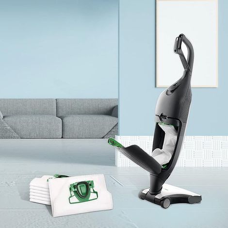Bolsas de repuesto para aspiradoras Vorwerk Kobold Vk200 Fp200 (8 unidades) (1/2)
