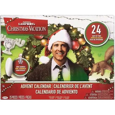 National Lampoon Christmas Vacation - Calendrier de l'Avent - Clark Griswold 2024 NOUVEAU (1/4)
