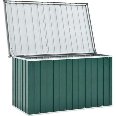 Cassetta portaoggetti per mobili da giardino verde 149 x 99 x 93 cm 020013127