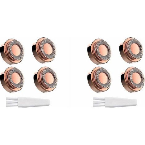 Lot de 8 têtes de rechange pour épilateur facial Finishing Touch Flawless - Épilation indolore et efficace (1/5)