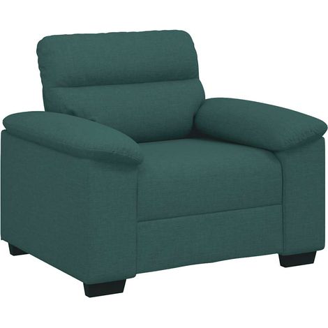 Maison Exclusive - Poltrona Verde Scuro 100x81x84 cm in Tessuto (1/5)