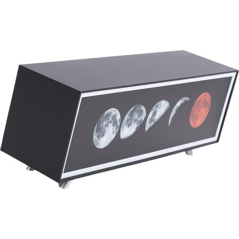 Dekorative Nachtleuchte aus ABS- und PC-Kunststoff, 3 Farben, stufenlos dimmbar, LED-Tischlampe für Schlafzimmer und Wohnzimmer, Mondlicht (1/5)