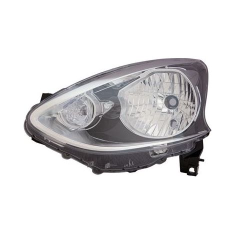 Phare avant gauche H4 Nissan Micra K13 phase 2 2013-2017