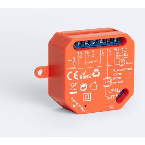 Jalousieschalter WiFi ZigBee Rot