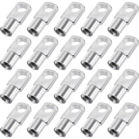 20 Pièces Vérin à Gaz M6x11mm Raccord de Joint Acier Ton Argent (1/5)