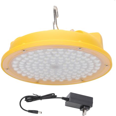 Luminaire LED haute puissance 120W pour entrepôt, atelier, garage extérieur, éclairage jaune zone commerciale (1/5)