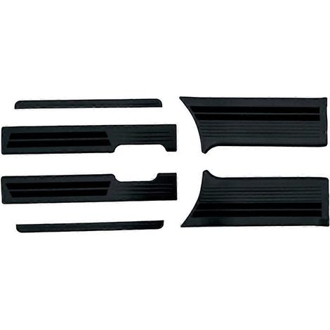Seuil de porte de voiture avec pédale d'accueil noire (1/5)